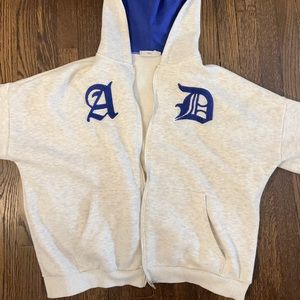 Adika grey and blue sweatshirt